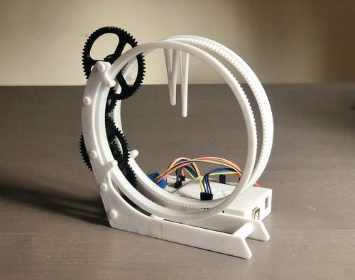 3D printed holo clock